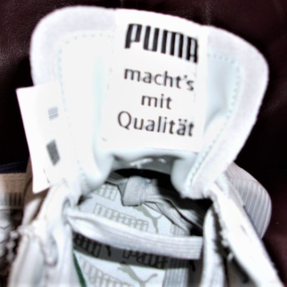 NEW Puma sneakers "Dallas" Edition Men 10 Gray Blue Leather Discount Shipping!! - Picture 2 of 8